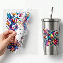 Custom 3D UV DTF Stickers Raised Glossy Waterproof Acrylic Decals