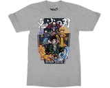 Demon Slayer Anime T-shirt Tanjiro Nezuko Zenitsu Manga Gift Unisex Tee