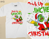 Drink Up Grinches Christmas T-shirt, Grinchmas Top, Xmas Tee for Men and Women