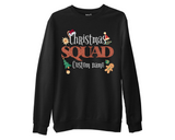 Family Matching Christmas Sweatshirt, Unisex Xmas Upper, Santa Squad Jumpers