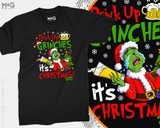 Drink Up Grinches Christmas T-shirt, Grinchmas Top, Xmas Tee for Men and Women