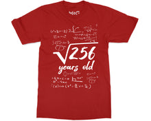 16th Birthday T-shirt Math Square Root 256 Tee 16 Years Old Bday Gifts