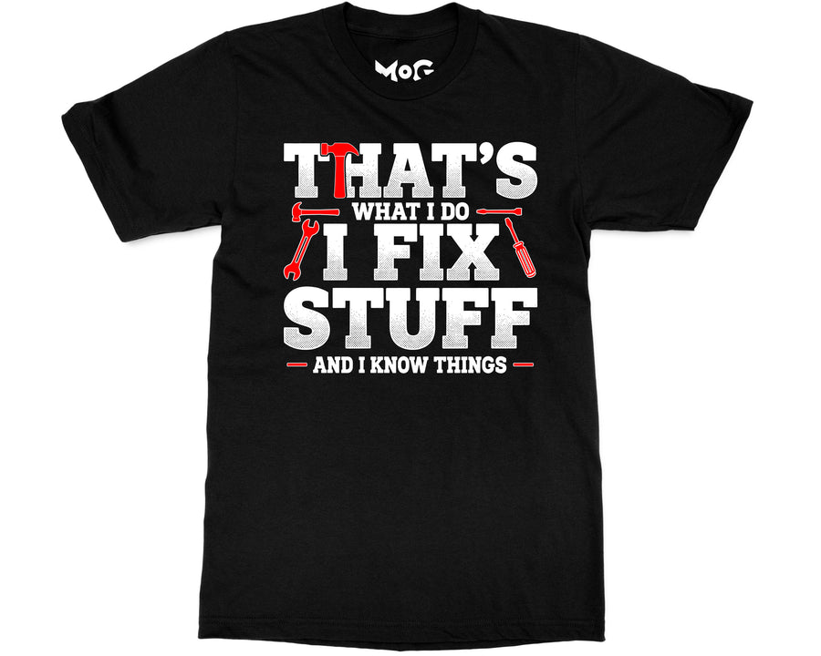 Funny Handyman Repair T-shirt Mechanic Joke Dad Tee Father’s Day Gifts