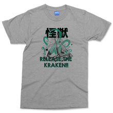 Release the Kraken T-shirt Pirate Myth Sea Monster Octopus Tentacles Tee
