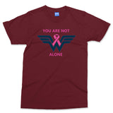 Breast Cancer Survivor T-shirt Wonder Woman Ribbon Shirt Support Gifts