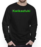 Kwikasfuki Funny Motorcycle Sweatshirt Motorbike Lover Parody Joke Biker Gifts jumper