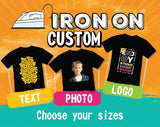 Custom Iron On Heat Transfers Diy T Shirt