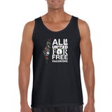 All United For Free Palestine Vest, Palestinian Rights Tank Top for Men, Palestine Map Flag Graphic Undershirt, Save Gaza Palestine Vest