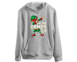 Funny Dabbing Elf Hoodie, Christmas Eve Party Group Matching Jumper For Video Gamers