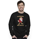 I'm Grumpy Funny Sweatshirt 7 Seven Dwarfs Disney Inspired Jumper Disneyland Sweater