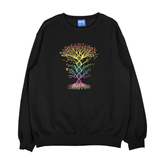 DNA Tree Of Life Sweatshirt Spiritual Art Psychedelic Chakra Meditation Zen Gift