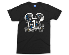 My First Christmas T-shirt | 1st Xmas As Mum Dad Matching Family Group Tee Top