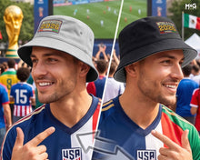 World Cup 2026 Bucket Hat USA Canada Mexico Football Fan Gift Cap
