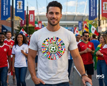 World Cup Flags T-shirt USA Canada Mexico Football Fan Tee Unisex Top
