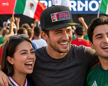 World Cup 2026 Snapback Hat USA Canada Mexico Flag Football Fan Cap
