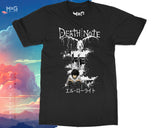 Death Note L Anime T-shirt Light Kira Ryuk Shinigami Japanese Manga Art Unisex Tee