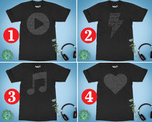 Custom Song Lyrics T-shirt Your Favorite Music Tee Musicians Gift Top