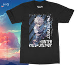 Hunter X Hunter Killua Zoldyck T-shirt HxH Anime Graphic Tee Japanese Manga Top