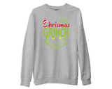 Christmas Grinch Sweatshirt Funny Grinchmas Jumper Matching Family Xmas Gift Top