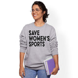 Save Women's Sports Sweatshirt Human Rights Equality Activist Feminist Gift For Her