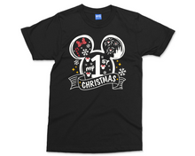My First Christmas T-shirt | 1st Xmas As Mum Dad Matching Family Group Tee Top