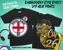 Football World Cup 2026 T-shirt Custom Country Flag Shirt Fan Gift Tee