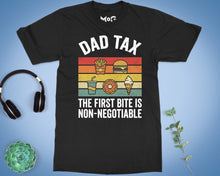 Foodie Dad Tax Cartoon T-shirt Funny Food Lover Tee Father’s Day Gifts