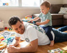 Funny Tired Dads Club T-shirt Car Track Play Mat Tee Father’s Day Gift