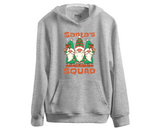 Santa Squad Gnomes Hoodie Christmas Crew Matching Family Hoody Funny Xmas Gifts