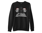 Star Wars Slogan Christmas Sweatshirt, Unisex Xmas Jumper for Darth Vader Fans