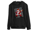 Christmas Dabbing Santa Hoodie Funny Dancing Dab Cheer Hoody Xmas Party Gifts