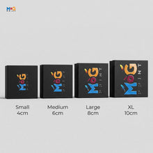 3D UV Stickers for Packaging Boxes Custom Gift Box Branding Decals
