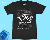 30th Birthday 900 Square Root T-shirt 30 Years Old Him Her Bday Gift