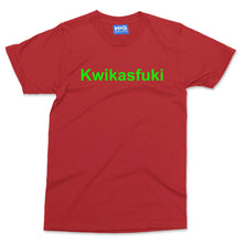 Kwikasfuki Funny Motorcycle T-shirt Motorbike lover Parody Joke Biker Gifts Tee