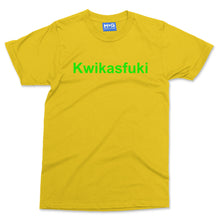 Kwikasfuki Funny Motorcycle T-shirt Motorbike lover Parody Joke Biker Gifts Tee