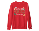 Family Matching Christmas Sweatshirt, Unisex Xmas Upper, Santa Squad Jumpers