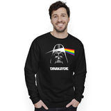 Funny Darth Vader Pink Floyd Parody Sweatshirt Star Wars Vader Music Rock Band jumper