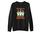 Santa Squad Gnomes Sweatshirt Christmas Crew Matching Family Jumper Xmas Gifts