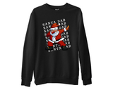 Christmas Dabbing Santa Sweatshirt Funny Dancing Dab Cheer Jumper Xmas Gifts