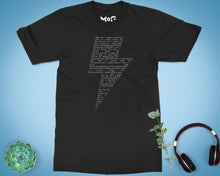Custom Song Lyrics T-shirt Your Favorite Music Tee Musicians Gift Top