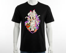 Creepy Cartoon Character T-shirt Funny Halloween Tee Kids & Adults Top