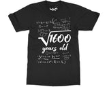 40 Years Old Square Root 1600 T-shirt 40th Birthday Gifts for Him Her