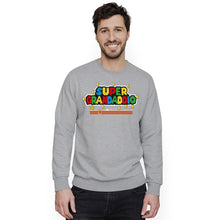 Super Grandaddio Sweatshirt Funny Grandad Retro Jumper Grandpa Hooded Grandfather Gift