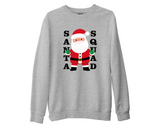 Santa Squad Sweatshirt, Christmas Eve Party Cute Family Matching Group Sweater