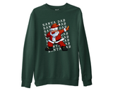 Christmas Dabbing Santa Sweatshirt Funny Dancing Dab Cheer Jumper Xmas Gifts