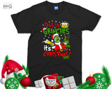 Drink Up Grinches Christmas T-shirt, Grinchmas Top, Xmas Tee for Men and Women