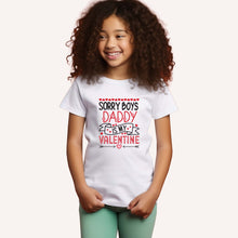 Funny Valentine's Day T-shirt Mum Dad Is My Valentine Shirt Gift for Kids Adults Tee