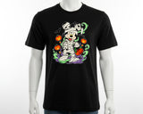 Creepy Cartoon Character T-shirt Funny Halloween Tee Kids & Adults Top