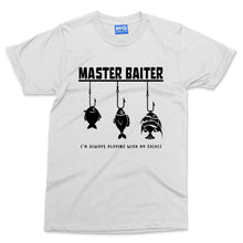 Master Baiter Fishing T-shirt Funny Fisherman Gift Fish Angler Angling Catch Dad