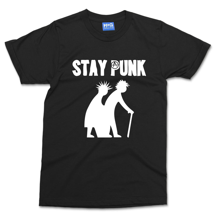Retro Cool Stay Punk T-shirt Rock Festival Music Concert Rockstar Fashion Dress